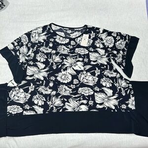 “Made in Italy” drapey blouse